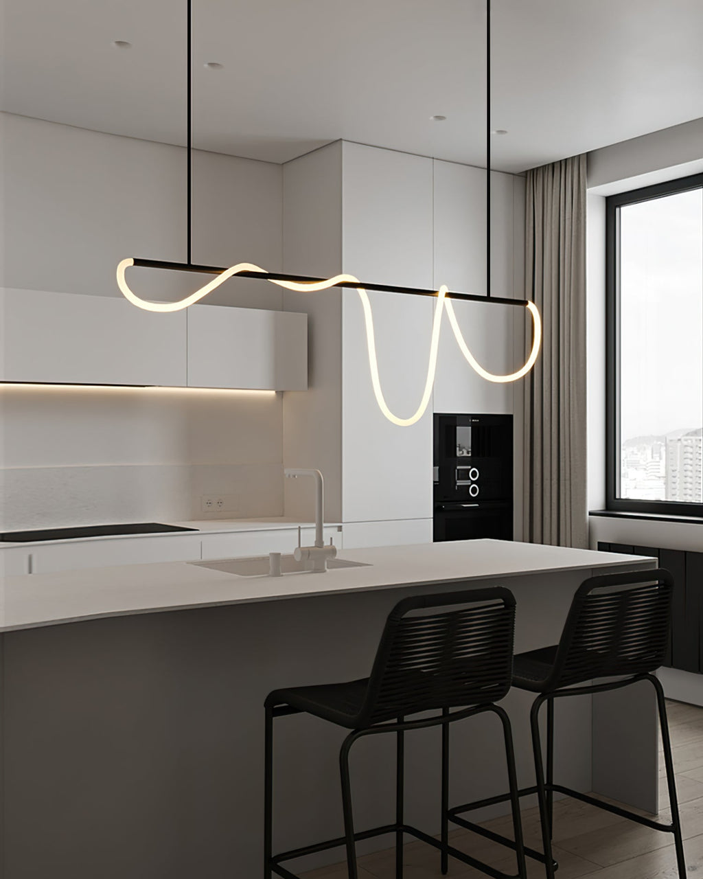 RAVENWORTH SHADOWED CRYSTAL LUMINAIRE