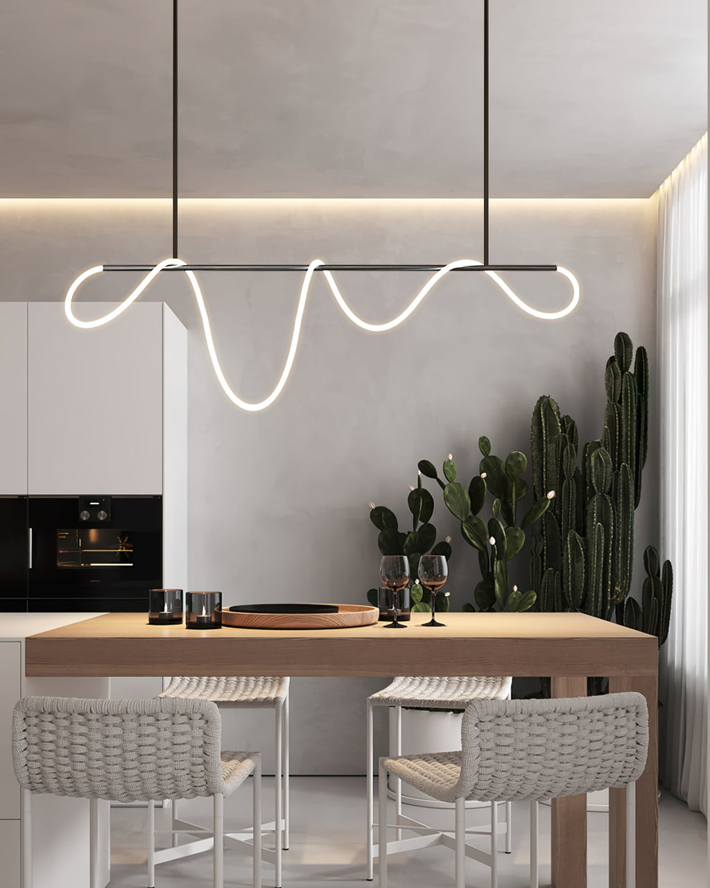 RAVENWORTH SHADOWED CRYSTAL LUMINAIRE