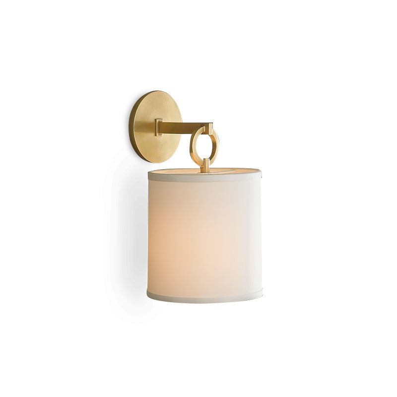 Langley Vintage Brass Wall Sconce