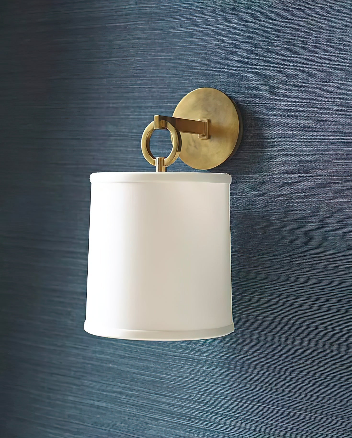 Langley Vintage Brass Wall Sconce