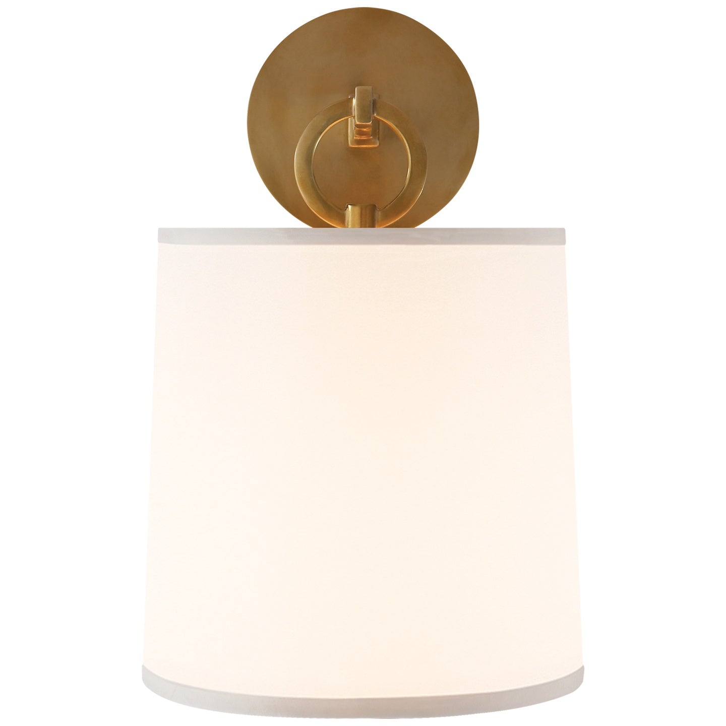 Langley Vintage Brass Wall Sconce