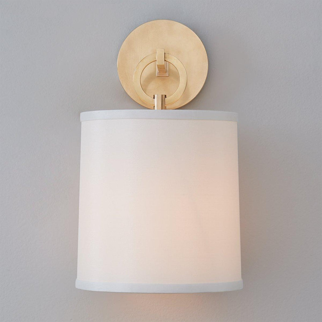 Langley Vintage Brass Wall Sconce