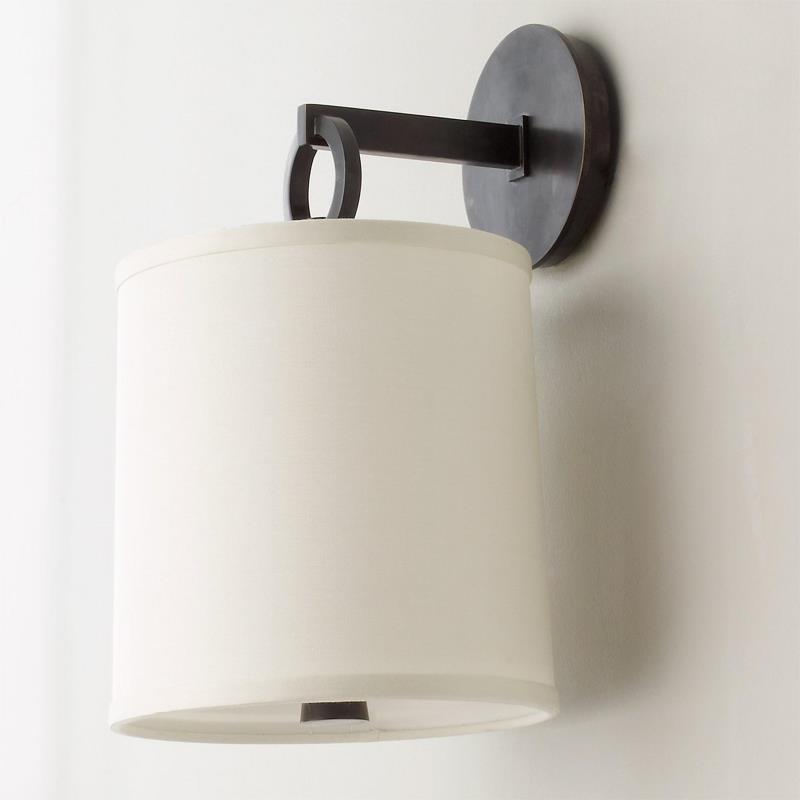 Langley Vintage Brass Wall Sconce