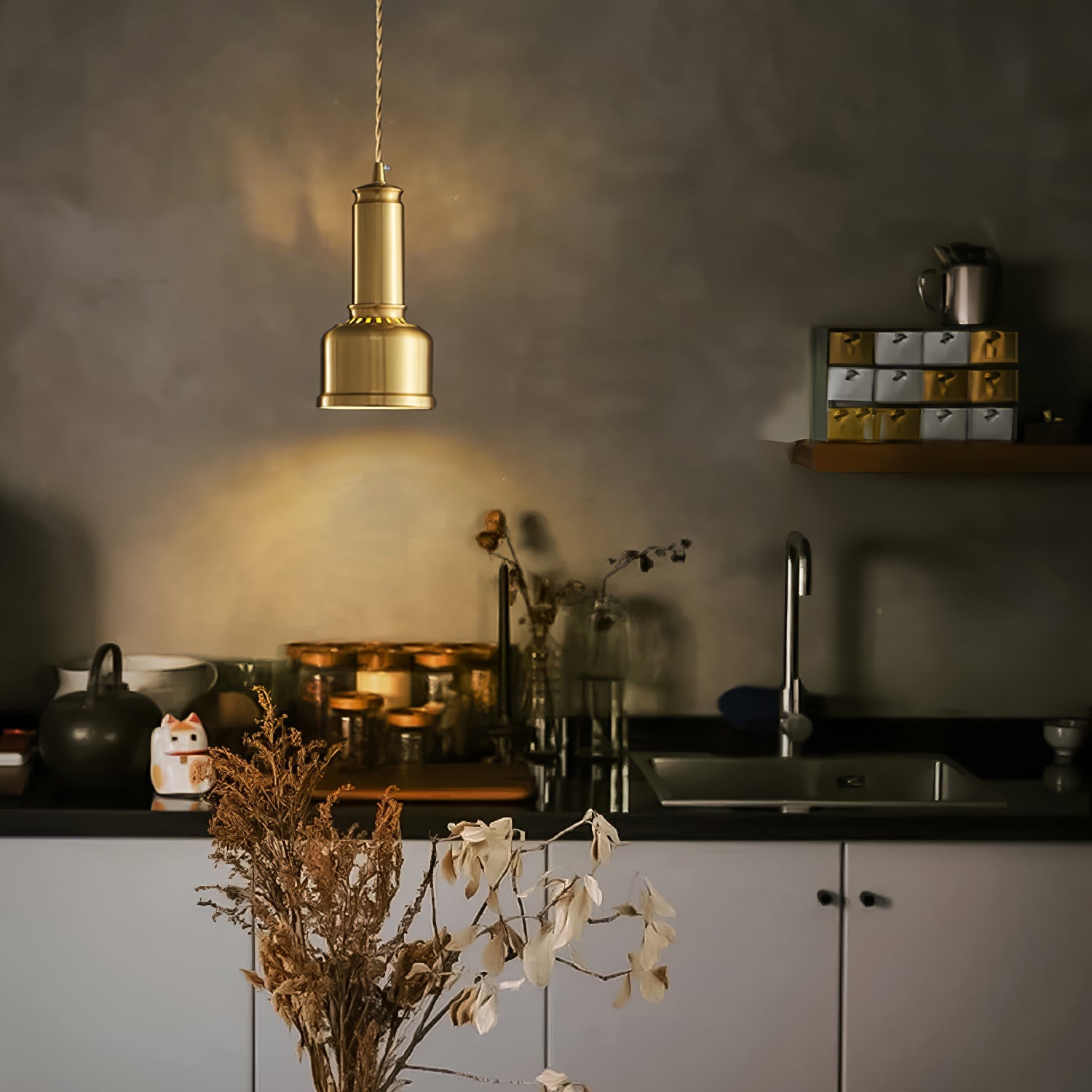 CHARLESTON GARDEN FOLIAGE PENDANT LIGHT