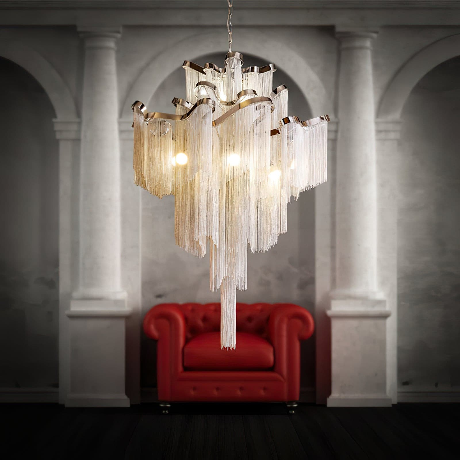 WINTHROP TASSELLED LIGHTING ORB