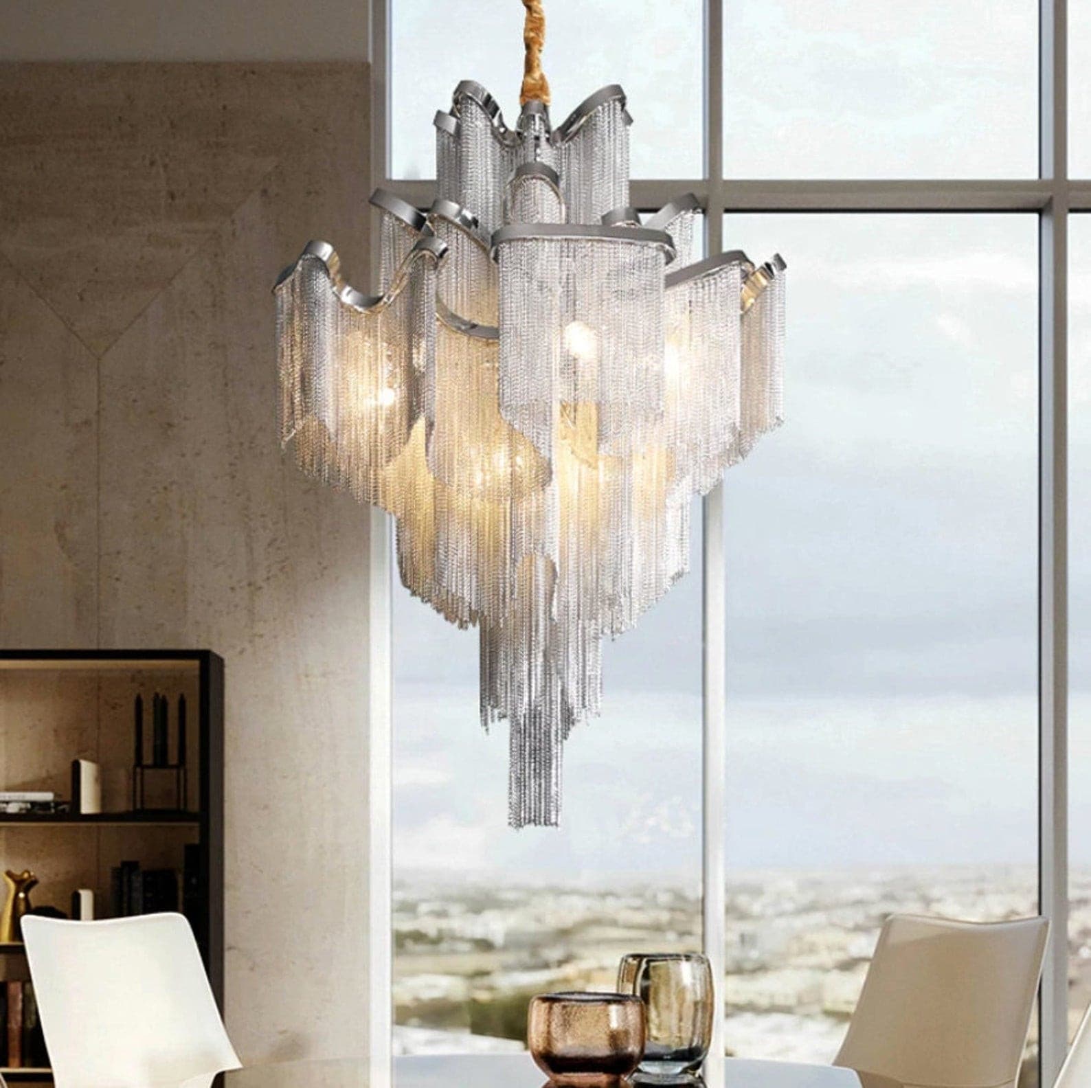WINTHROP TASSELLED LIGHTING ORB
