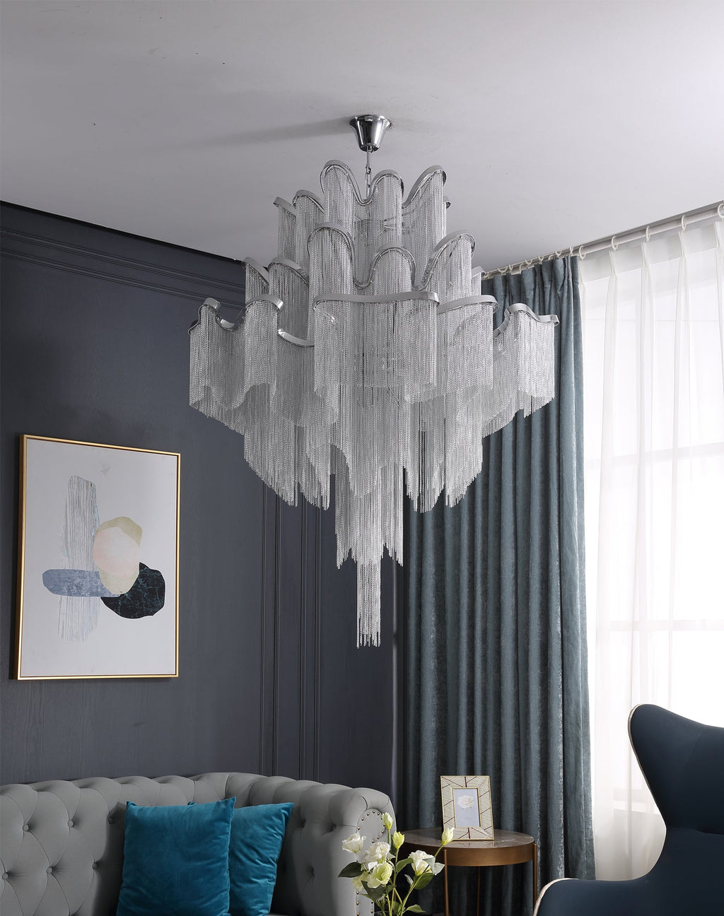 WINTHROP TASSELLED LIGHTING ORB