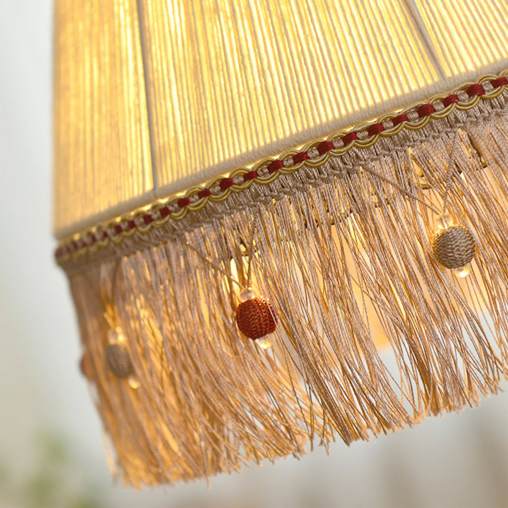 FENWICK TASSELED HANGING LANTERN