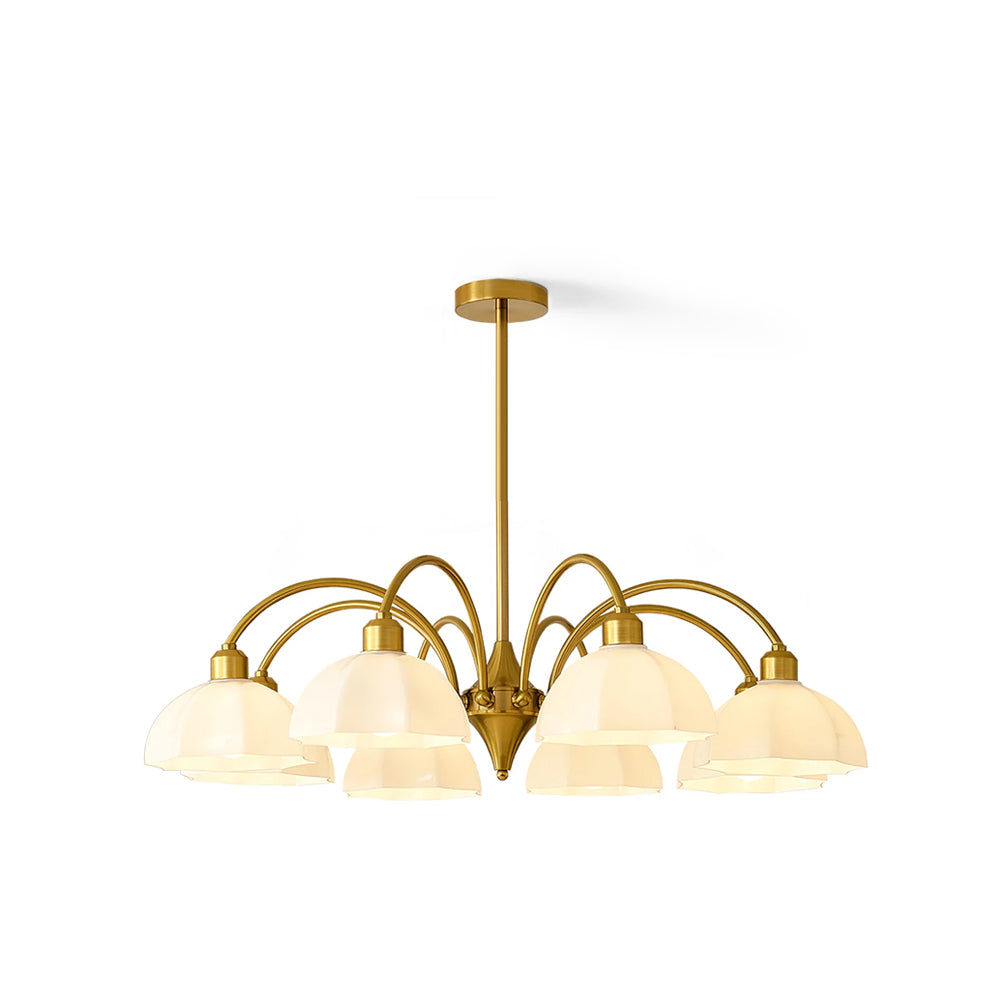 WINDSOR FROSTED BELL LIGHTING FIXTURE