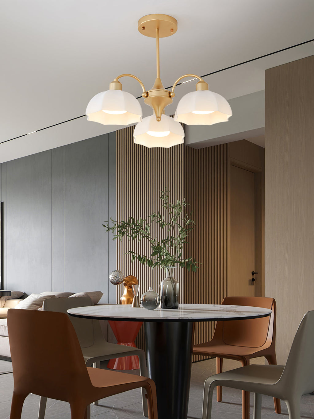WINDSOR FROSTED BELL LIGHTING FIXTURE