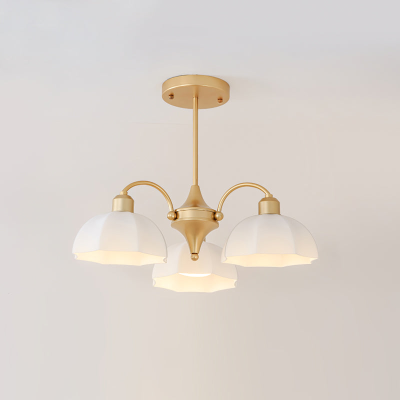 WINDSOR FROSTED BELL LIGHTING FIXTURE