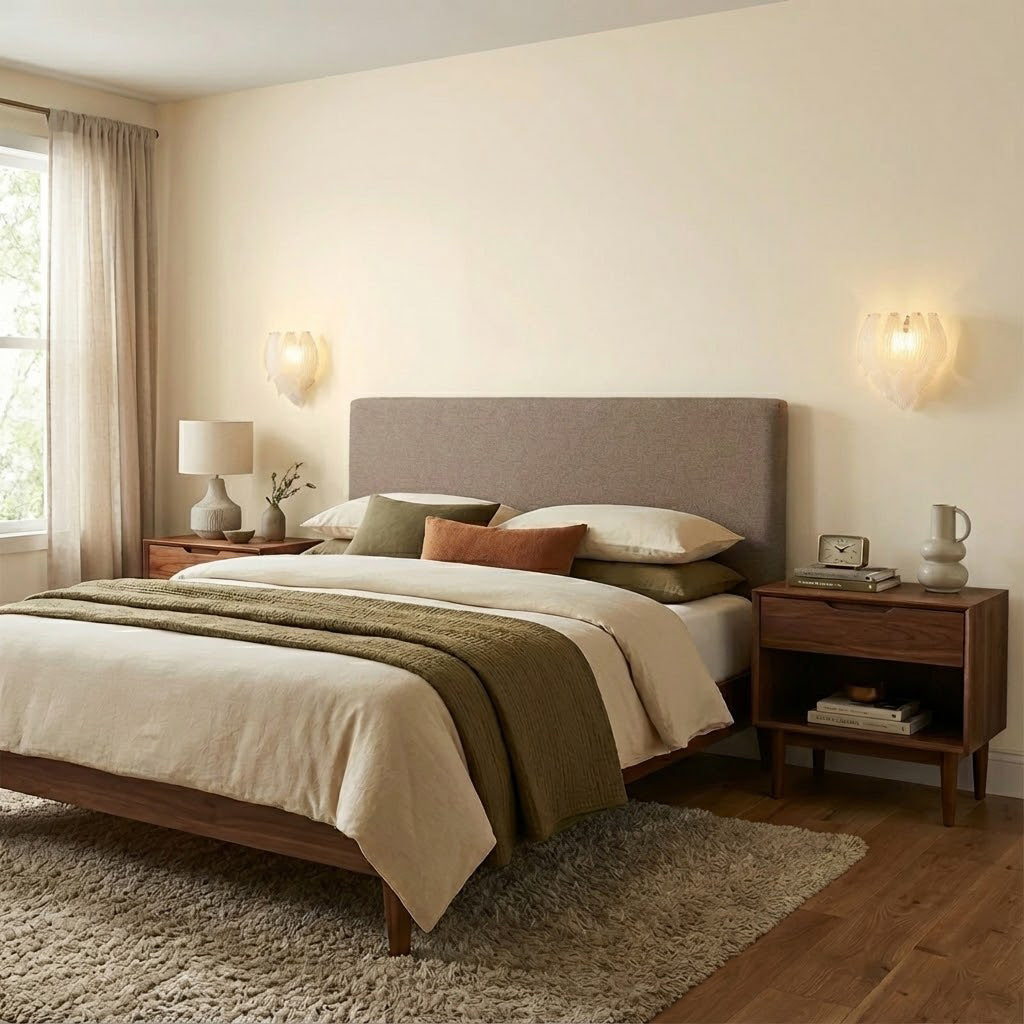 WINTERBLOOM GLASS FLUSH MOUNT LIGHT