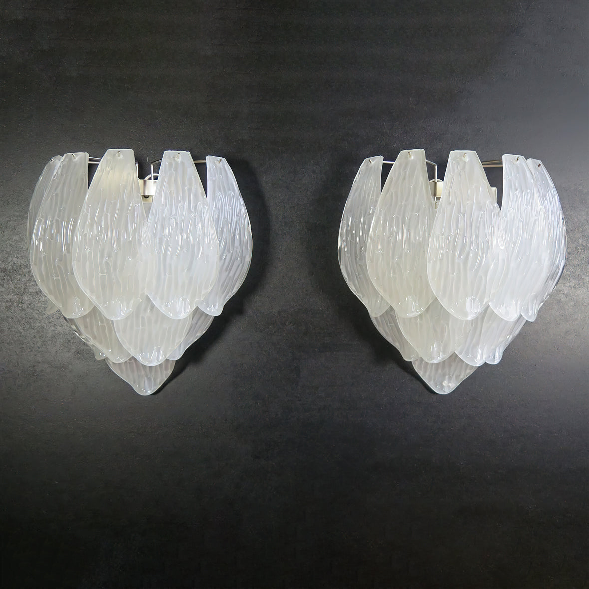 WINTERBLOOM GLASS FLUSH MOUNT LIGHT