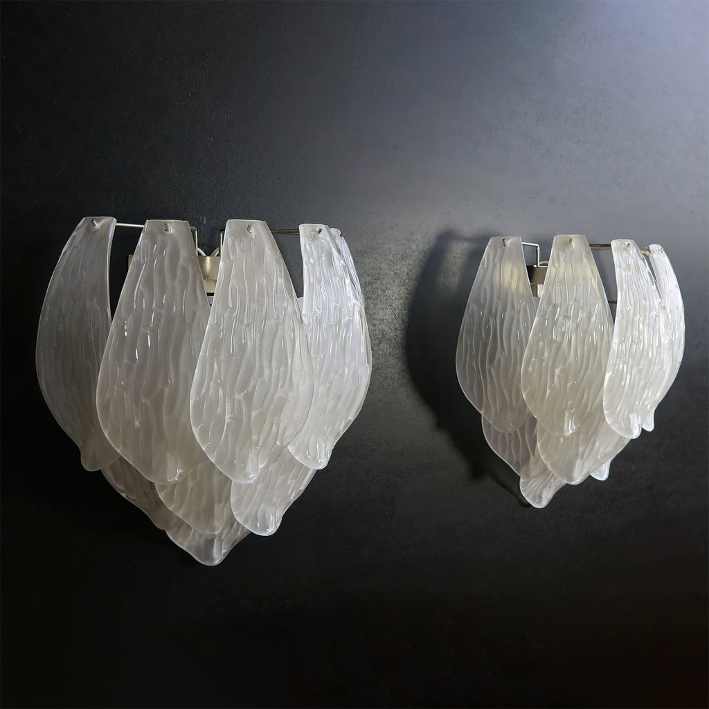 WINTERBLOOM GLASS FLUSH MOUNT LIGHT