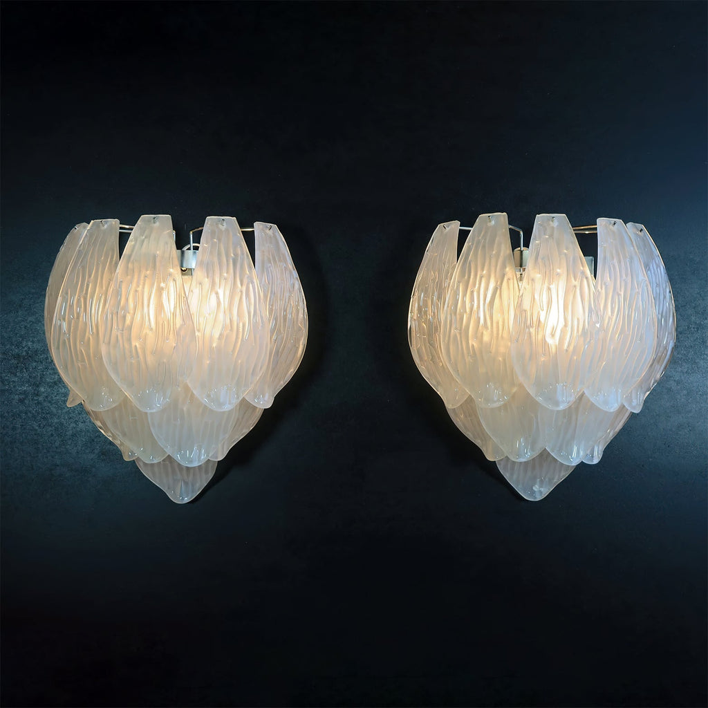 WINTERBLOOM GLASS FLUSH MOUNT LIGHT
