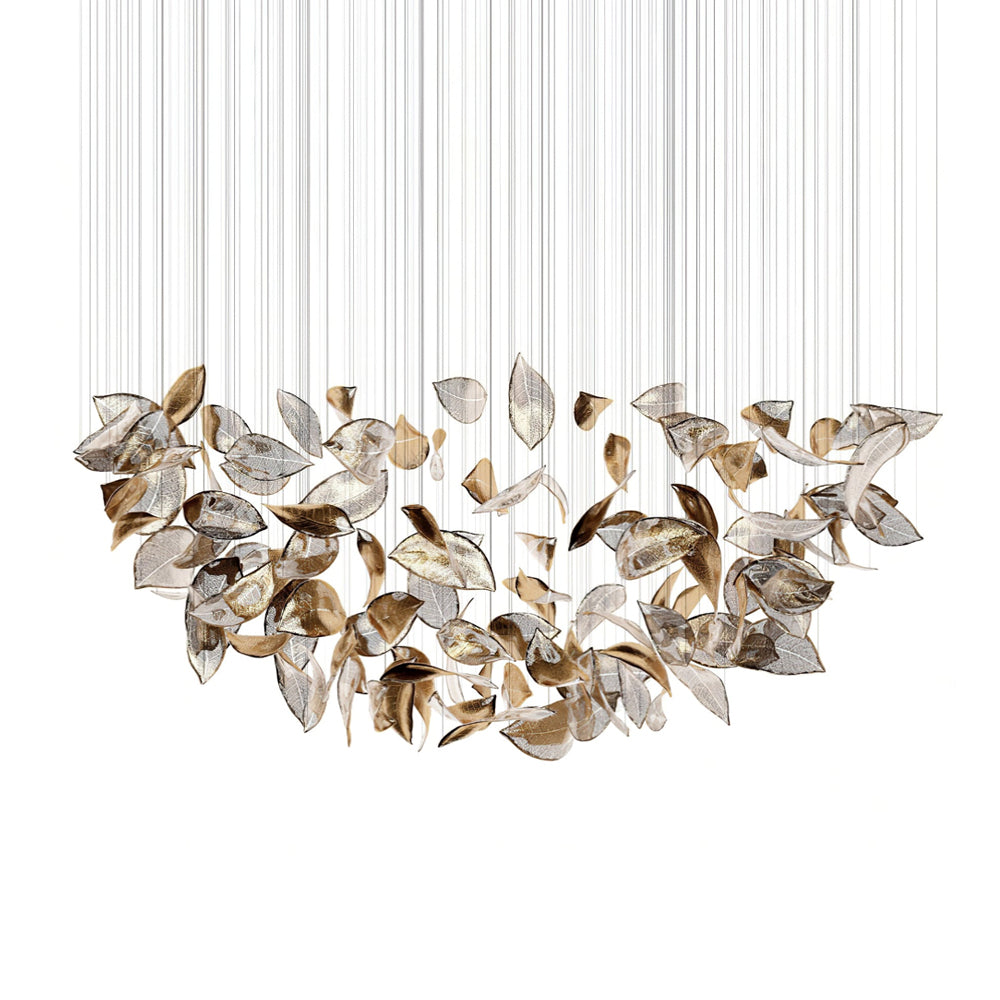 FROSTED FOLIAGE LUMINAIRE