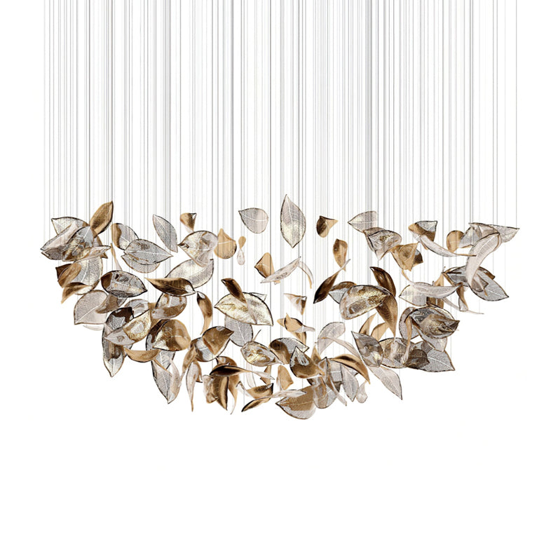 FROSTED FOLIAGE LUMINAIRE