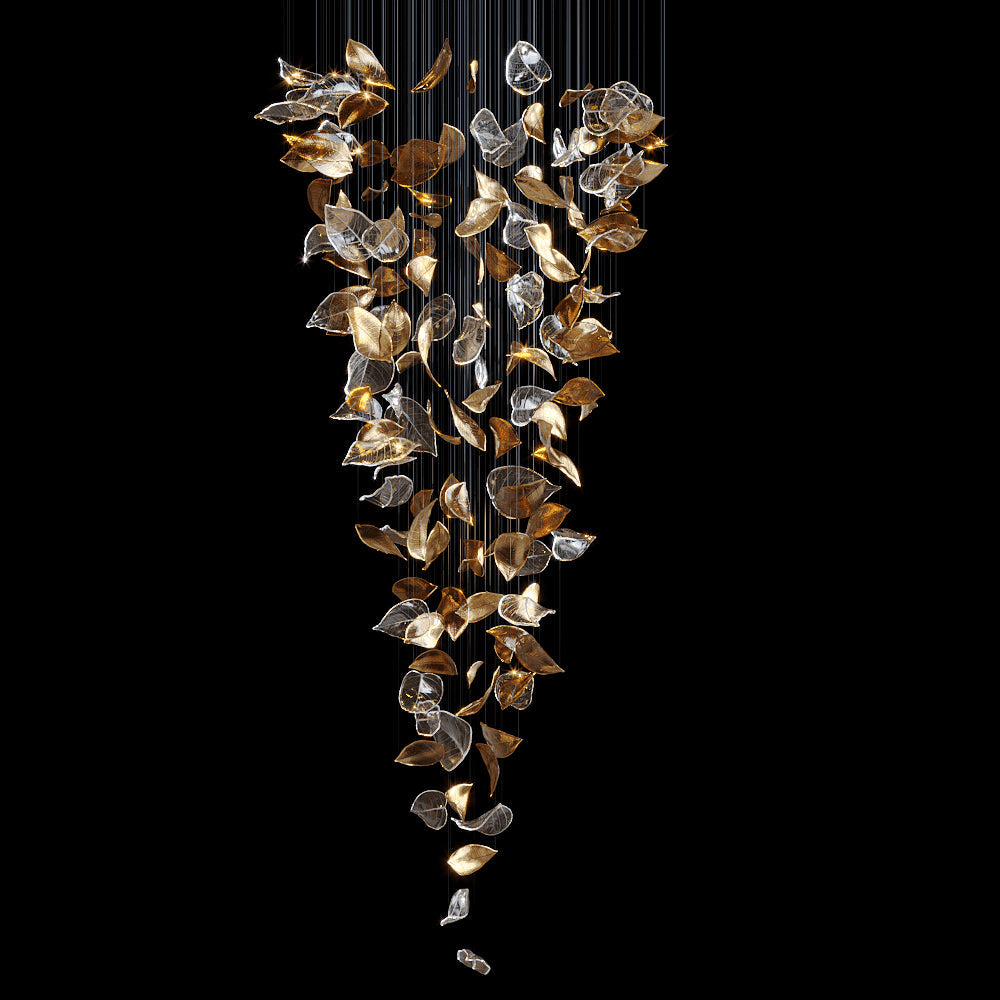 FROSTED FOLIAGE LUMINAIRE