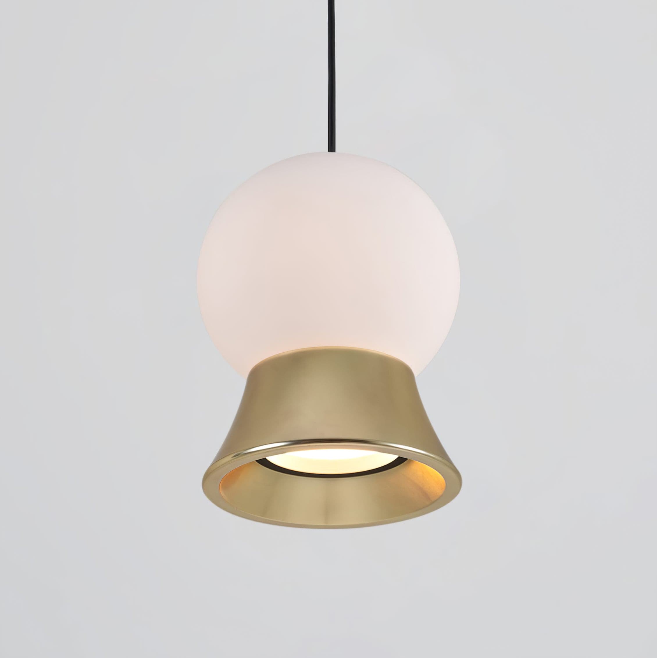 WINSTANLEY HANGING LIGHT WITH GEOMETRIC SHADE