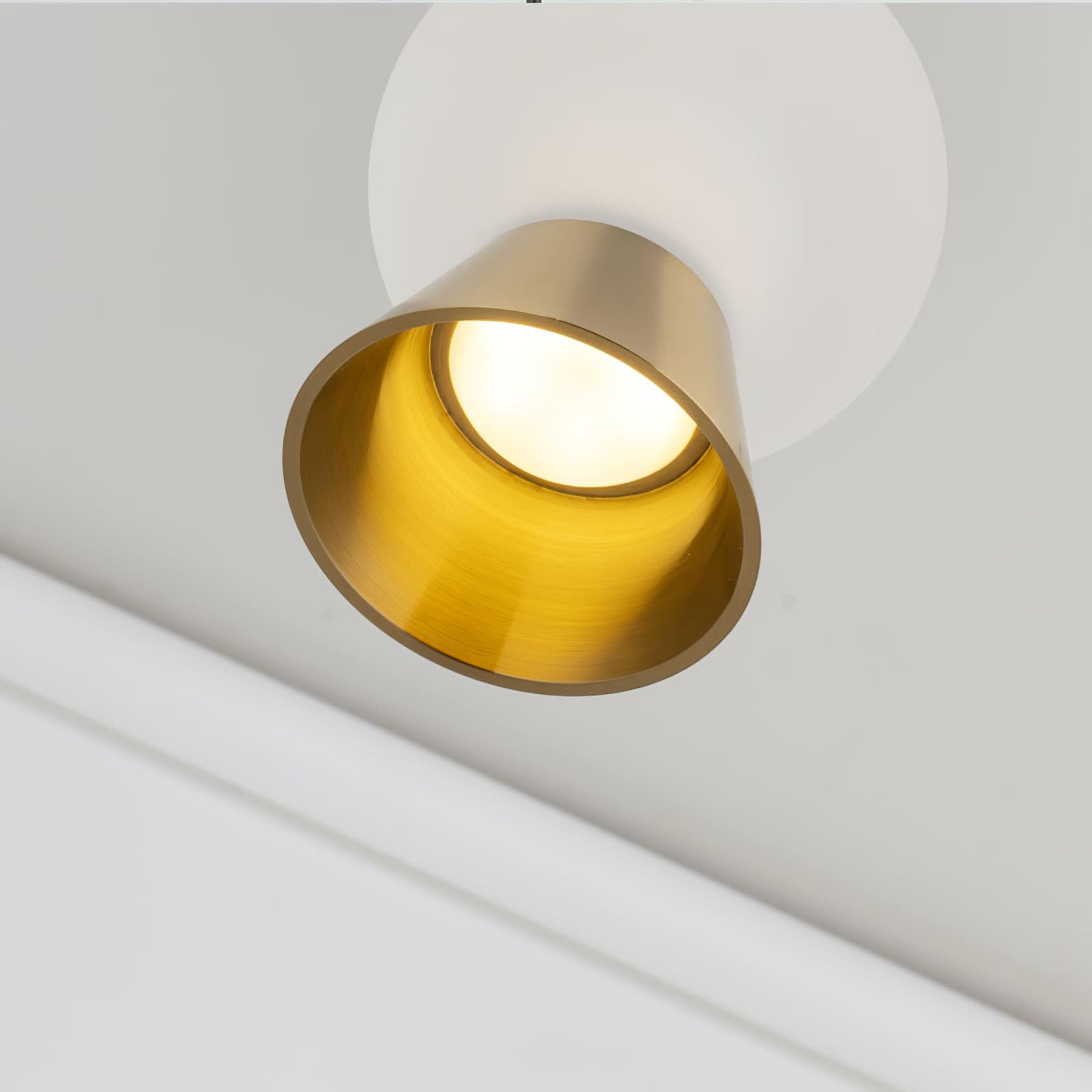 WINSTANLEY HANGING LIGHT WITH GEOMETRIC SHADE