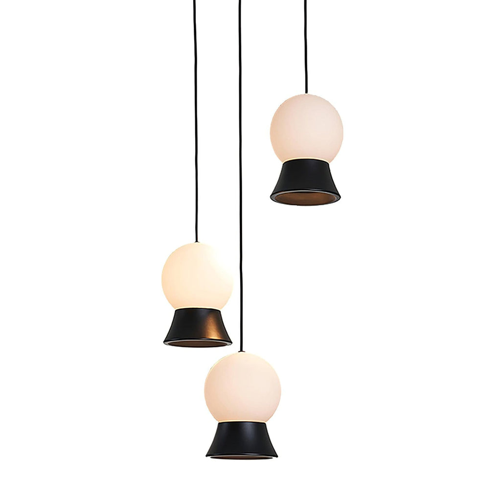 WINSTANLEY HANGING LIGHT WITH GEOMETRIC SHADE