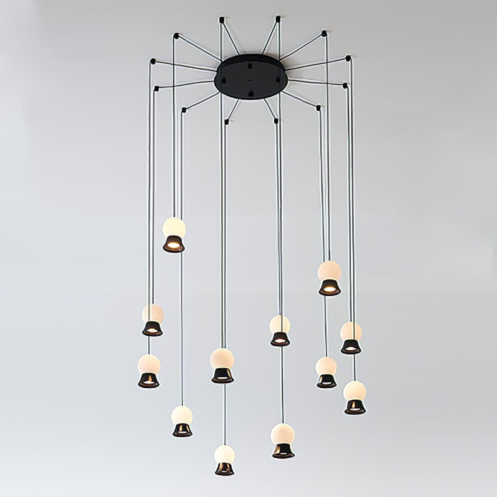 WINSTANLEY HANGING LIGHT WITH GEOMETRIC SHADE