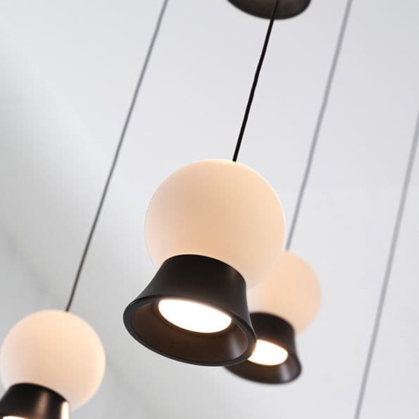 WINSTANLEY HANGING LIGHT WITH GEOMETRIC SHADE