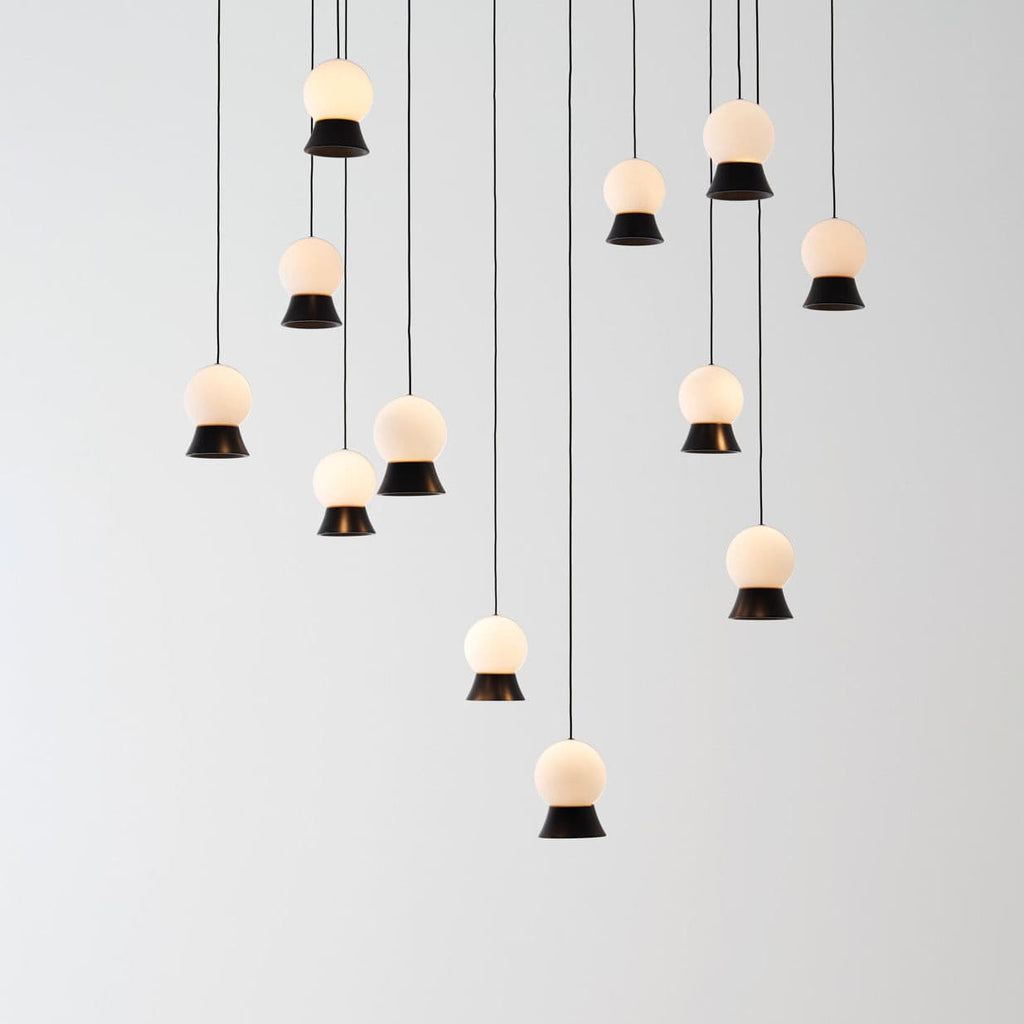 WINSTANLEY HANGING LIGHT WITH GEOMETRIC SHADE