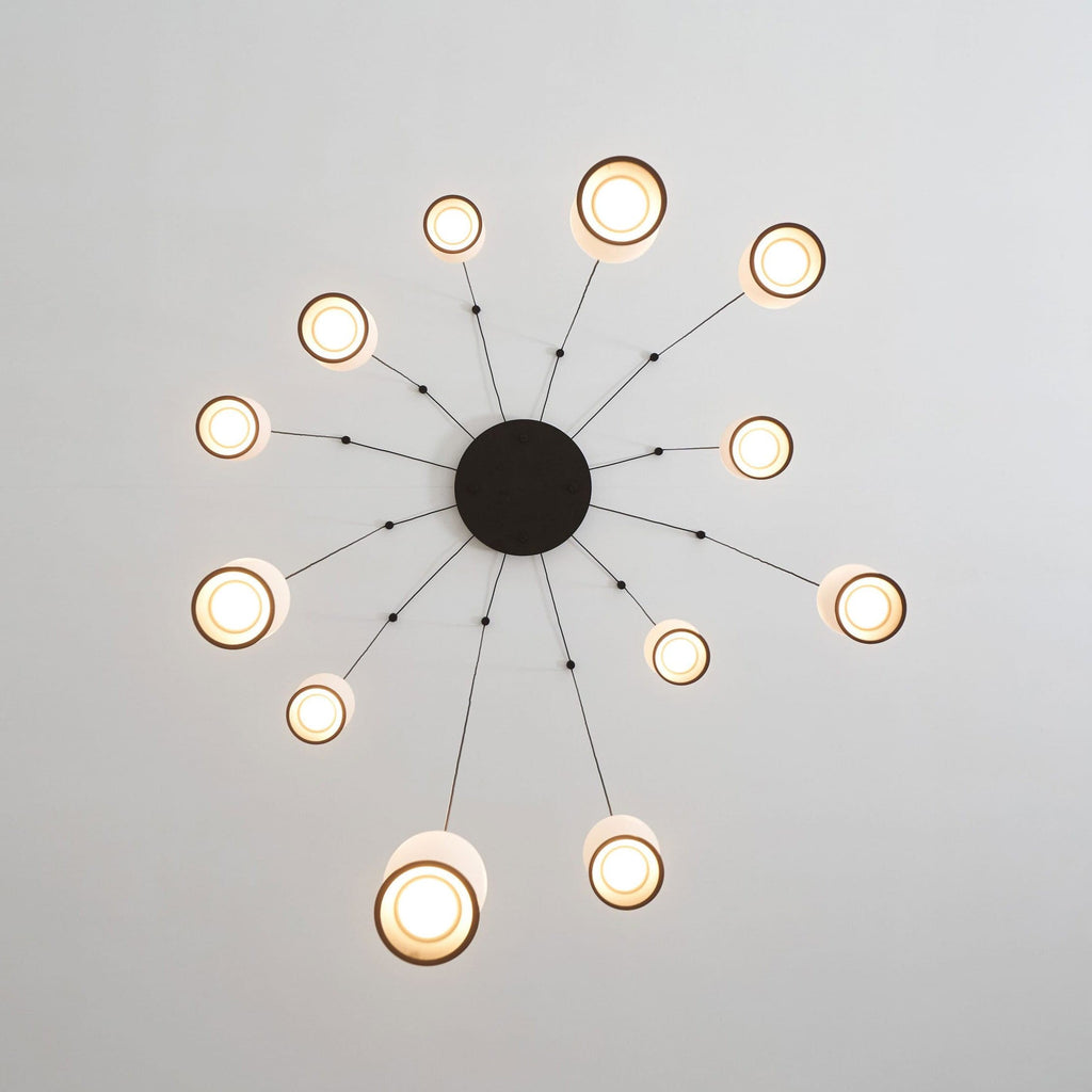 WINSTANLEY HANGING LIGHT WITH GEOMETRIC SHADE