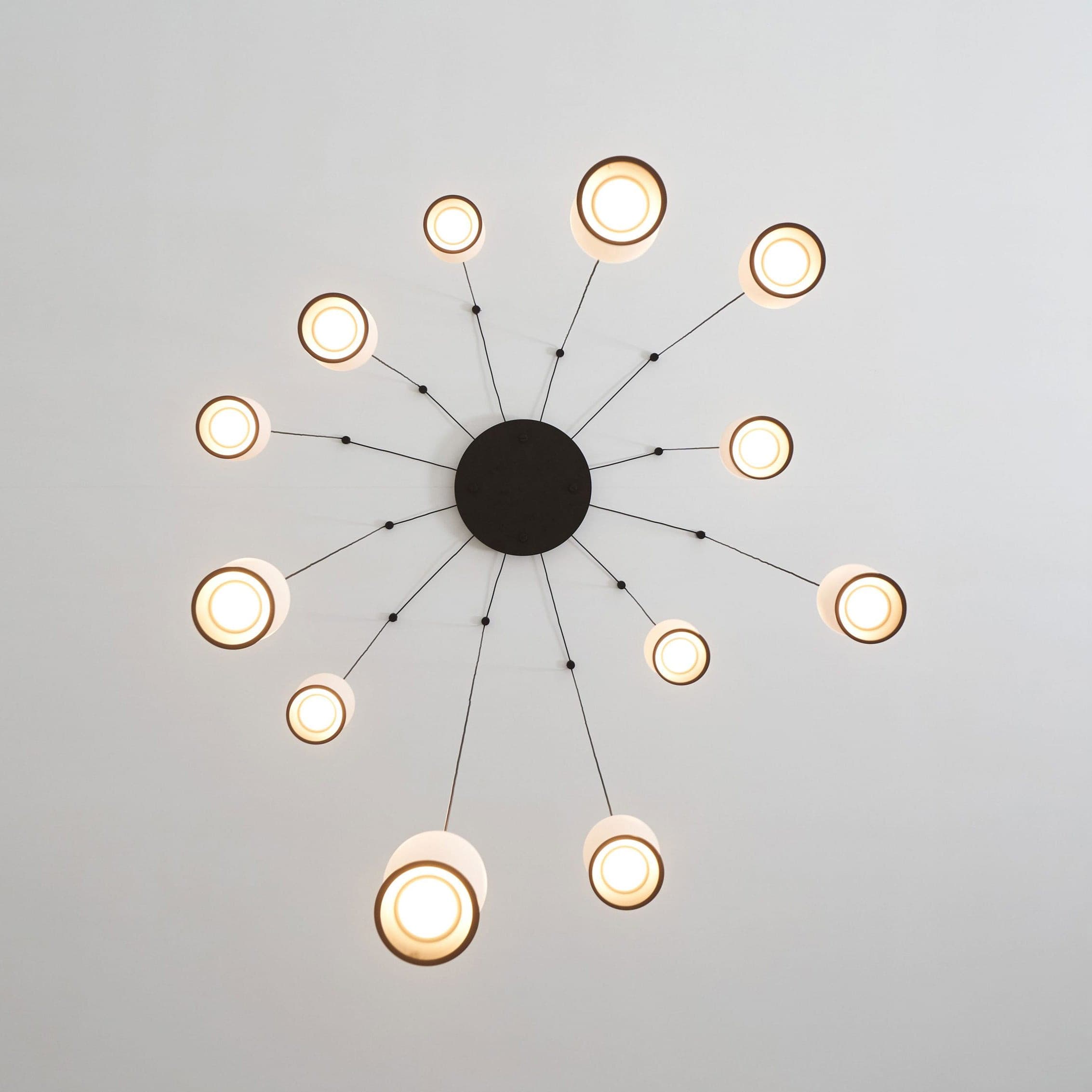 WINSTANLEY HANGING LIGHT WITH GEOMETRIC SHADE