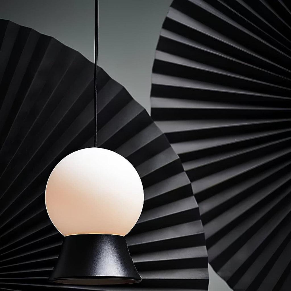 WINSTANLEY HANGING LIGHT WITH GEOMETRIC SHADE