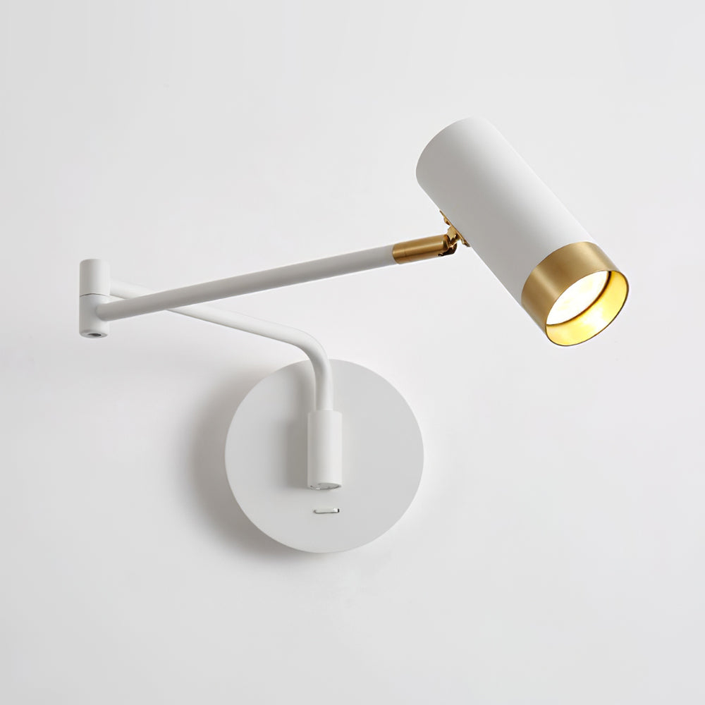 CHARLESTON SWINGING ARM WALL LIGHT