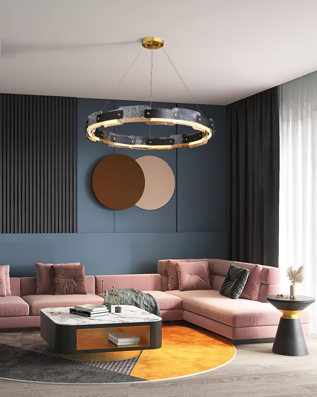 RAVENHURST CRYSTAL FUSION CHANDELIER