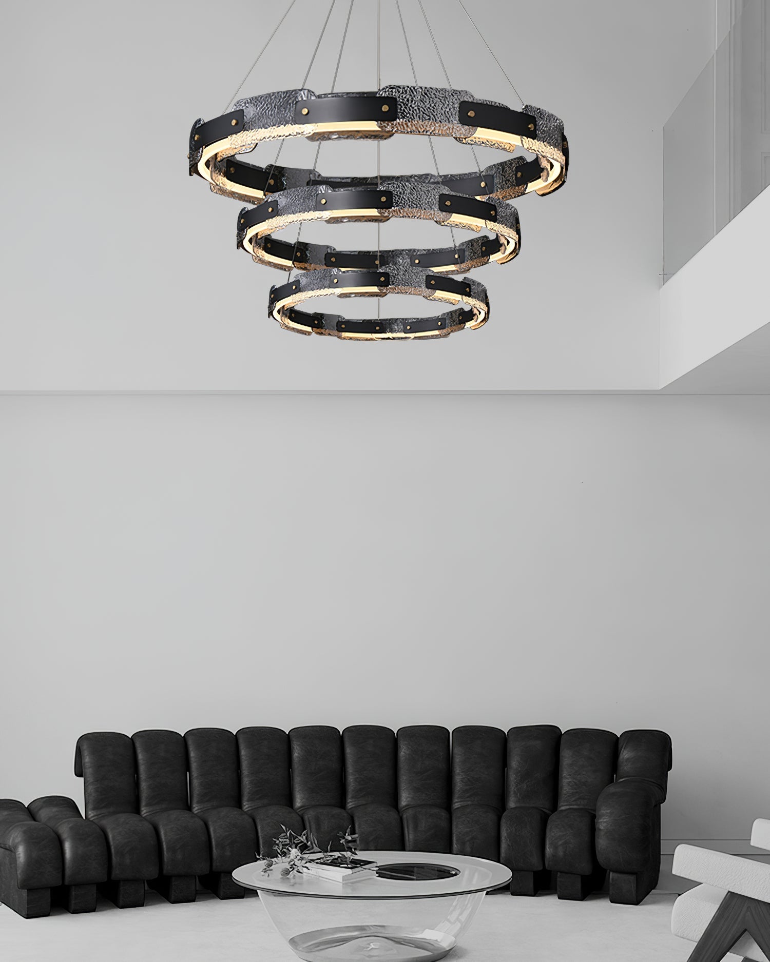 RAVENHURST CRYSTAL FUSION CHANDELIER