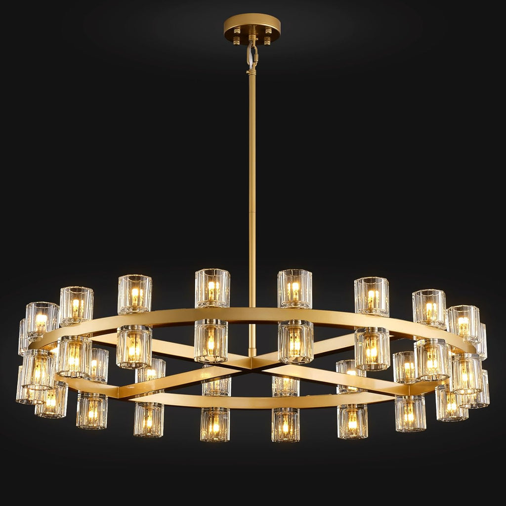 VERDANT WHEEL OF LIGHT CEILING LANTERN
