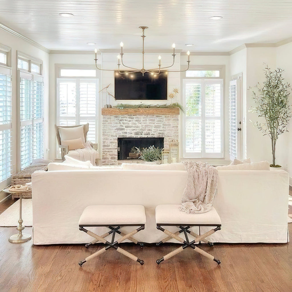 CHARLESTON CRYSTAL DROPLET CEILING LIGHT