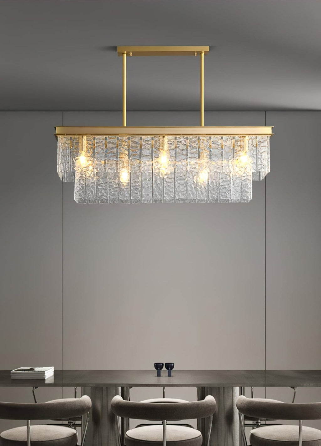 BRYNMAWR GEOMETRIC CRYSTAL LUMINAIRE