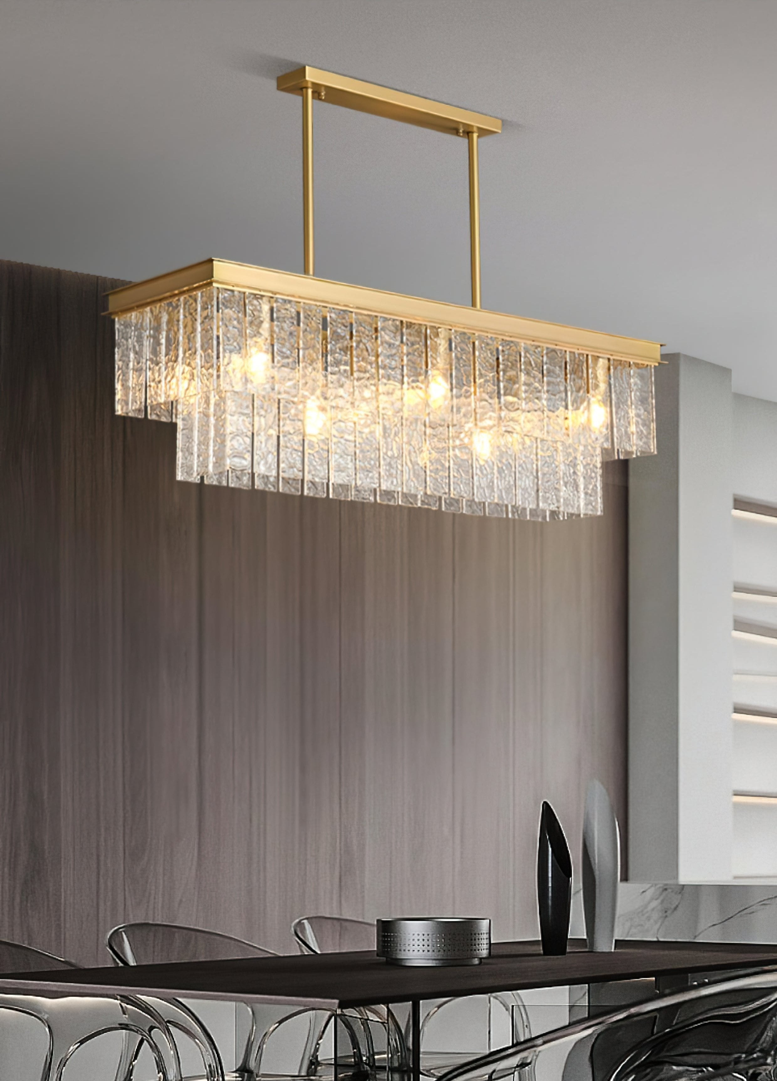 BRYNMAWR GEOMETRIC CRYSTAL LUMINAIRE