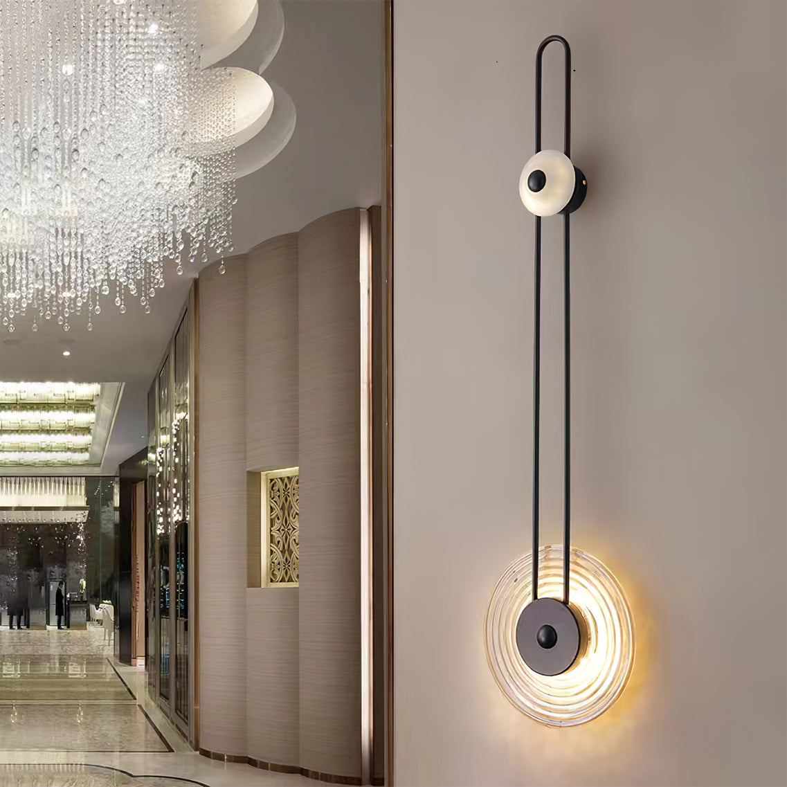 ELMINGTON MOONSTONE WALL SCONCE