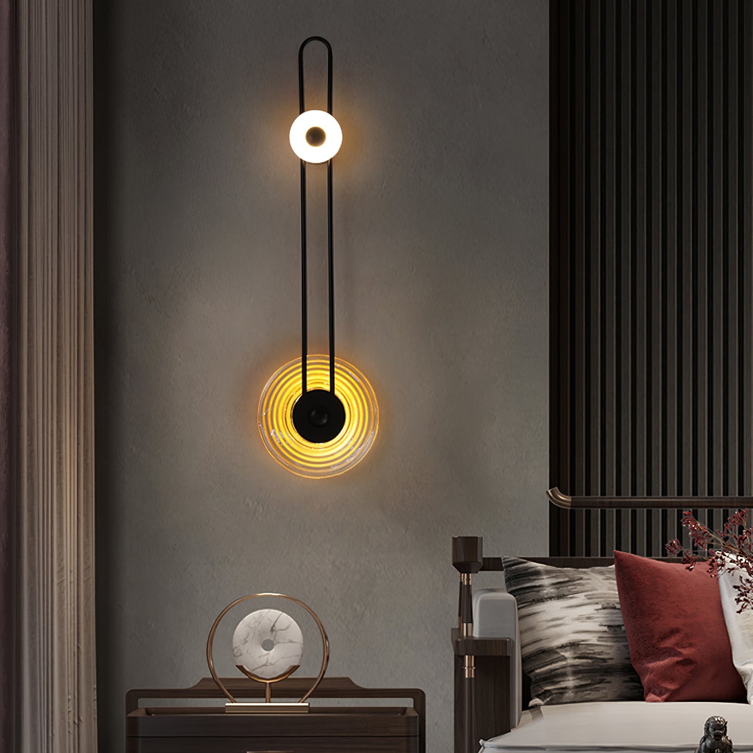 ELMINGTON MOONSTONE WALL SCONCE