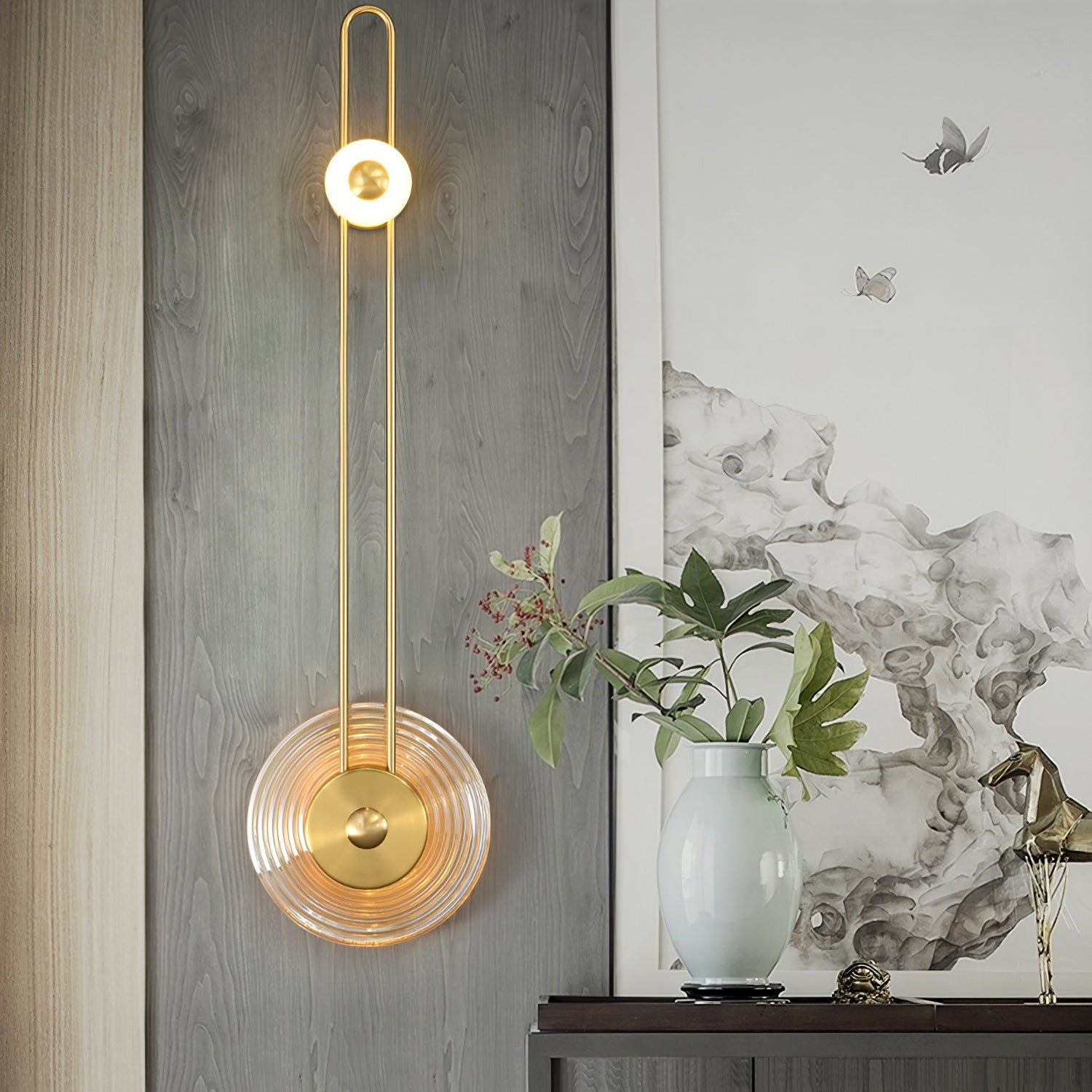 ELMINGTON MOONSTONE WALL SCONCE