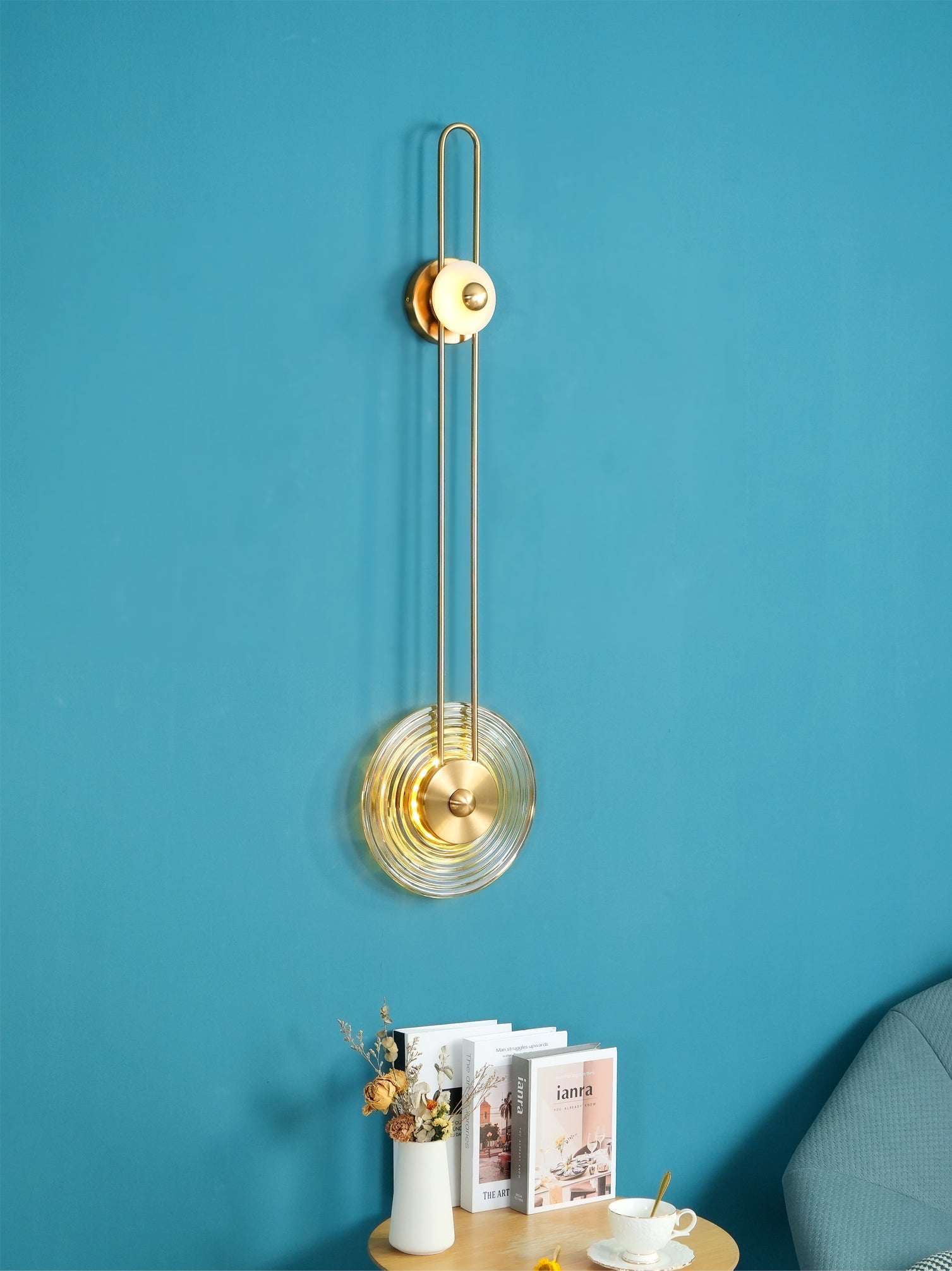 ELMINGTON MOONSTONE WALL SCONCE