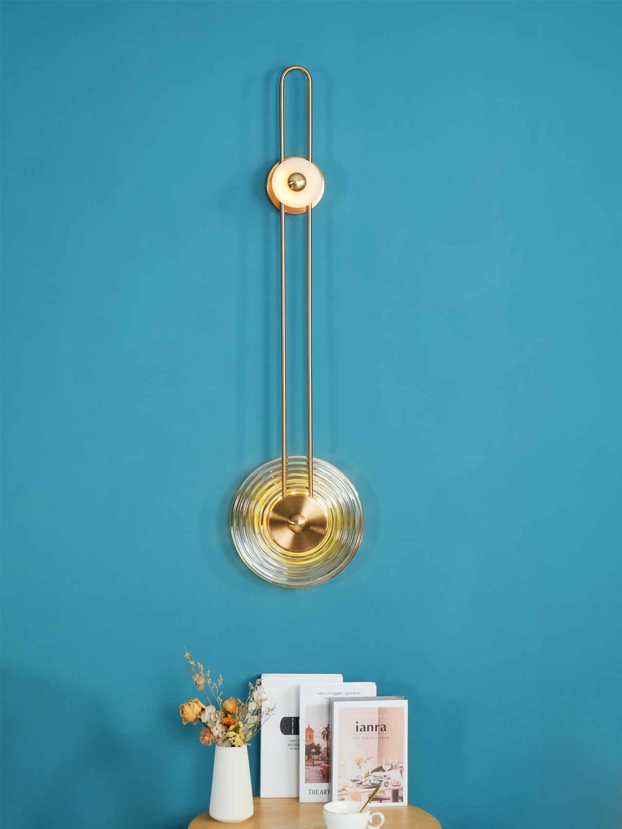 ELMINGTON MOONSTONE WALL SCONCE