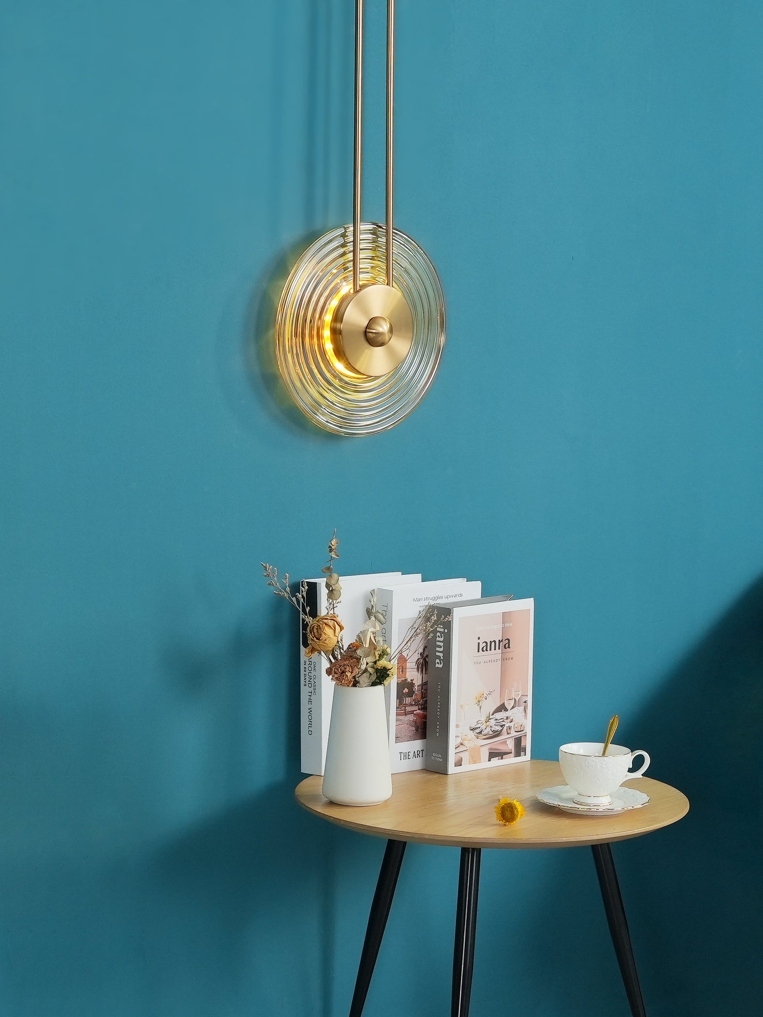 ELMINGTON MOONSTONE WALL SCONCE