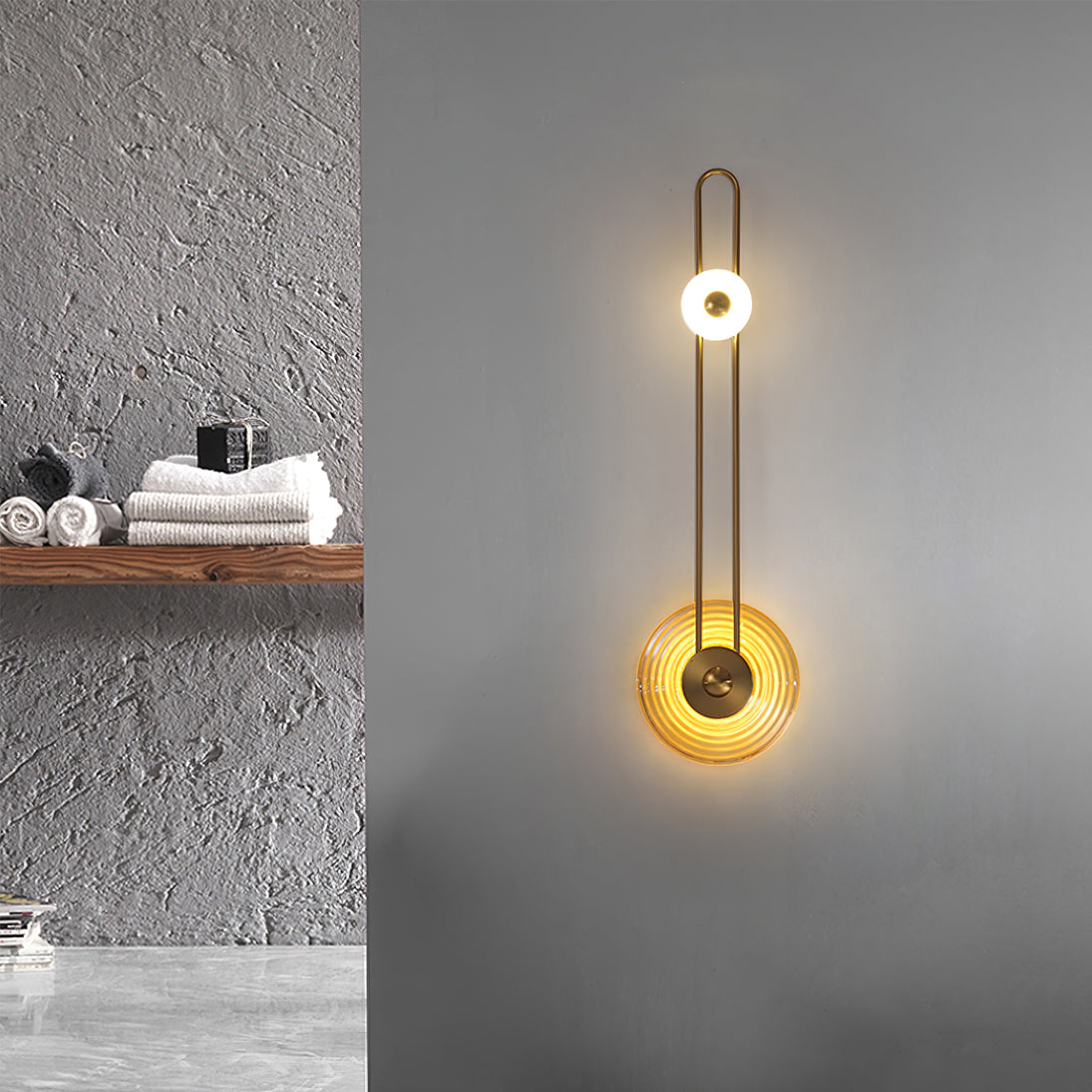 ELMINGTON MOONSTONE WALL SCONCE