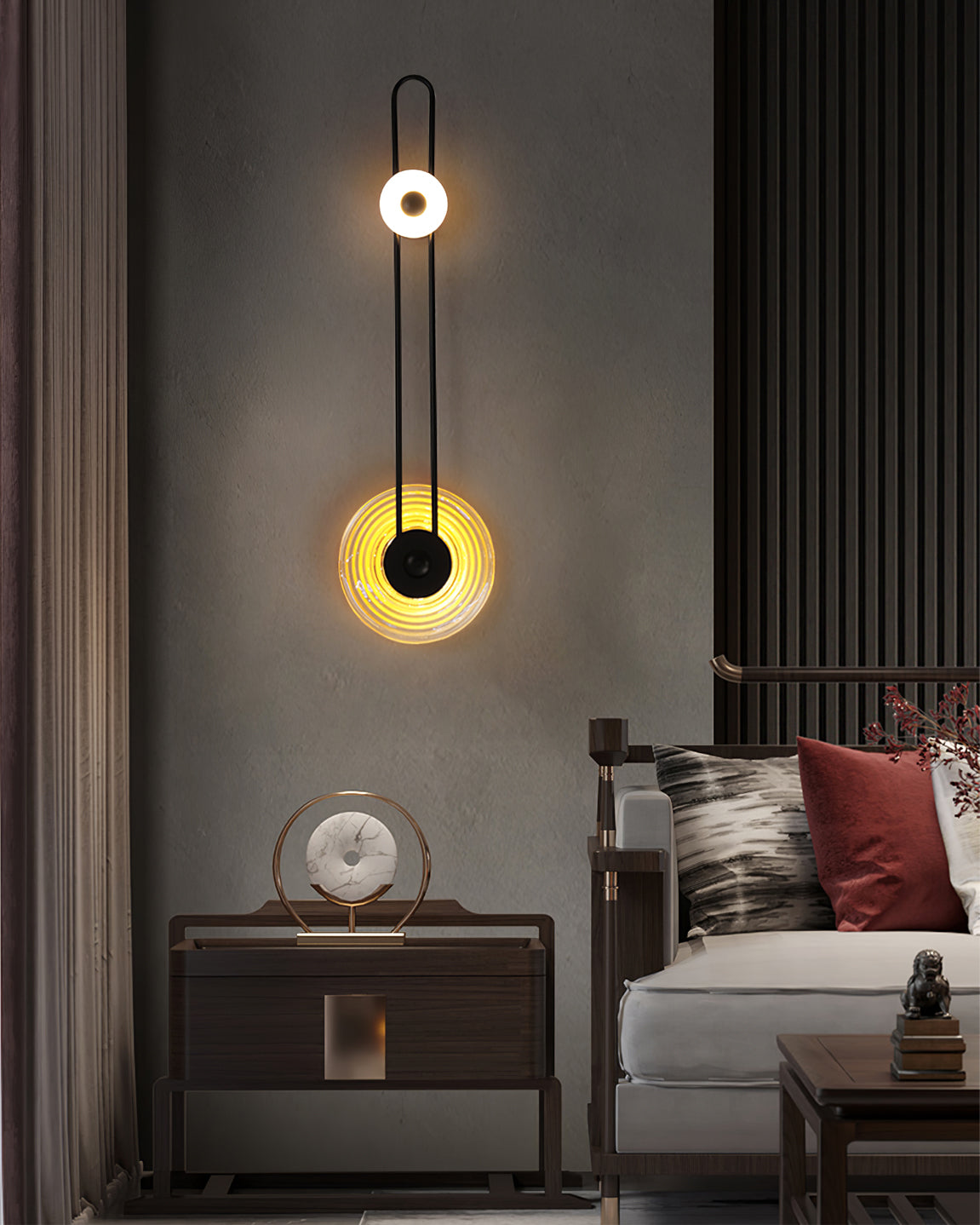 ELMINGTON MOONSTONE WALL SCONCE