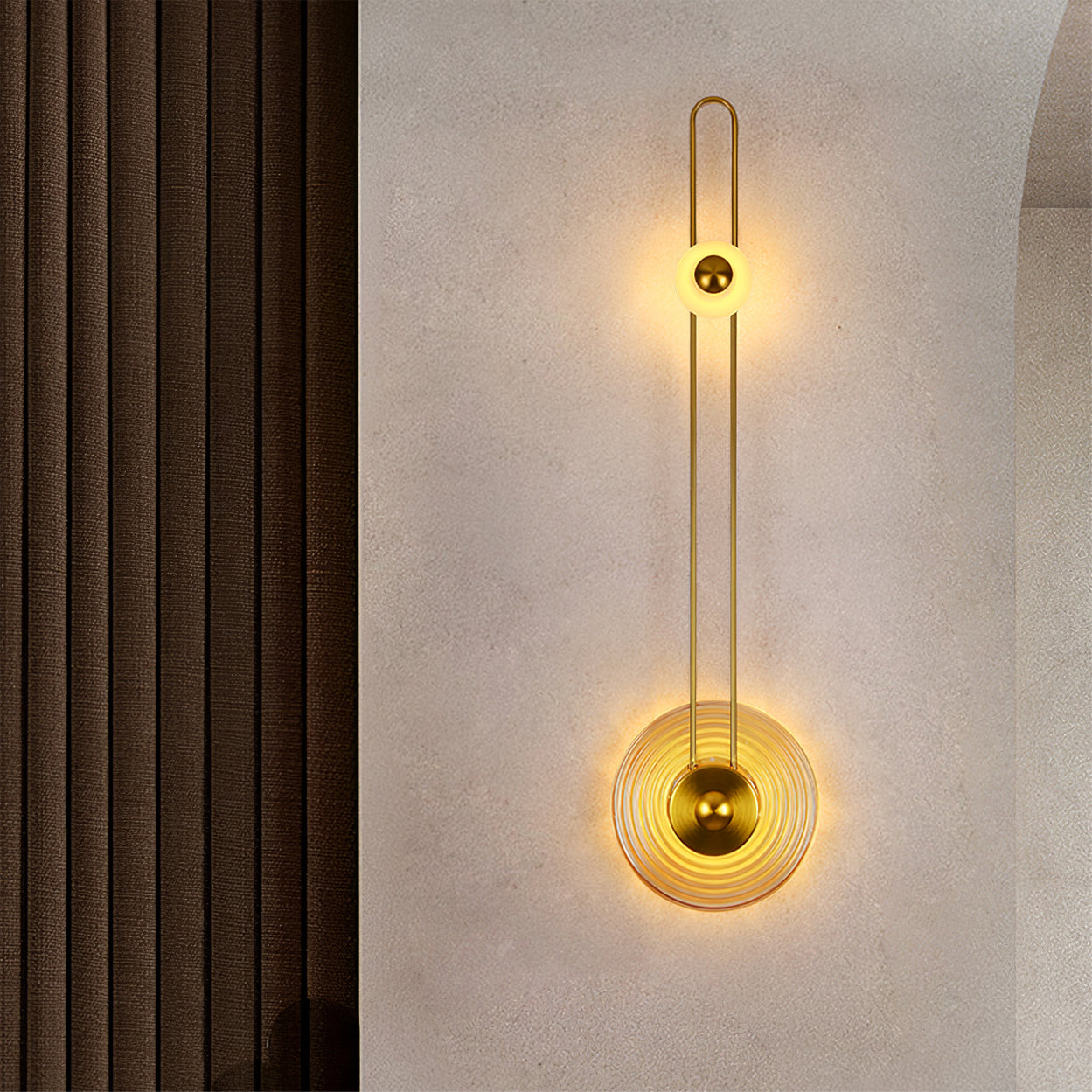 ELMINGTON MOONSTONE WALL SCONCE