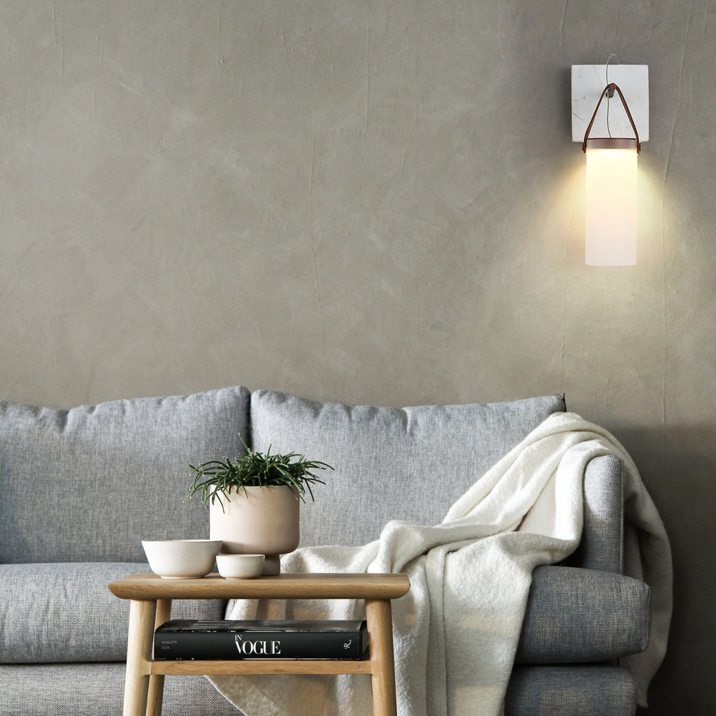 RAVENSHIRE ARCHED GLASS WALL SCONCE