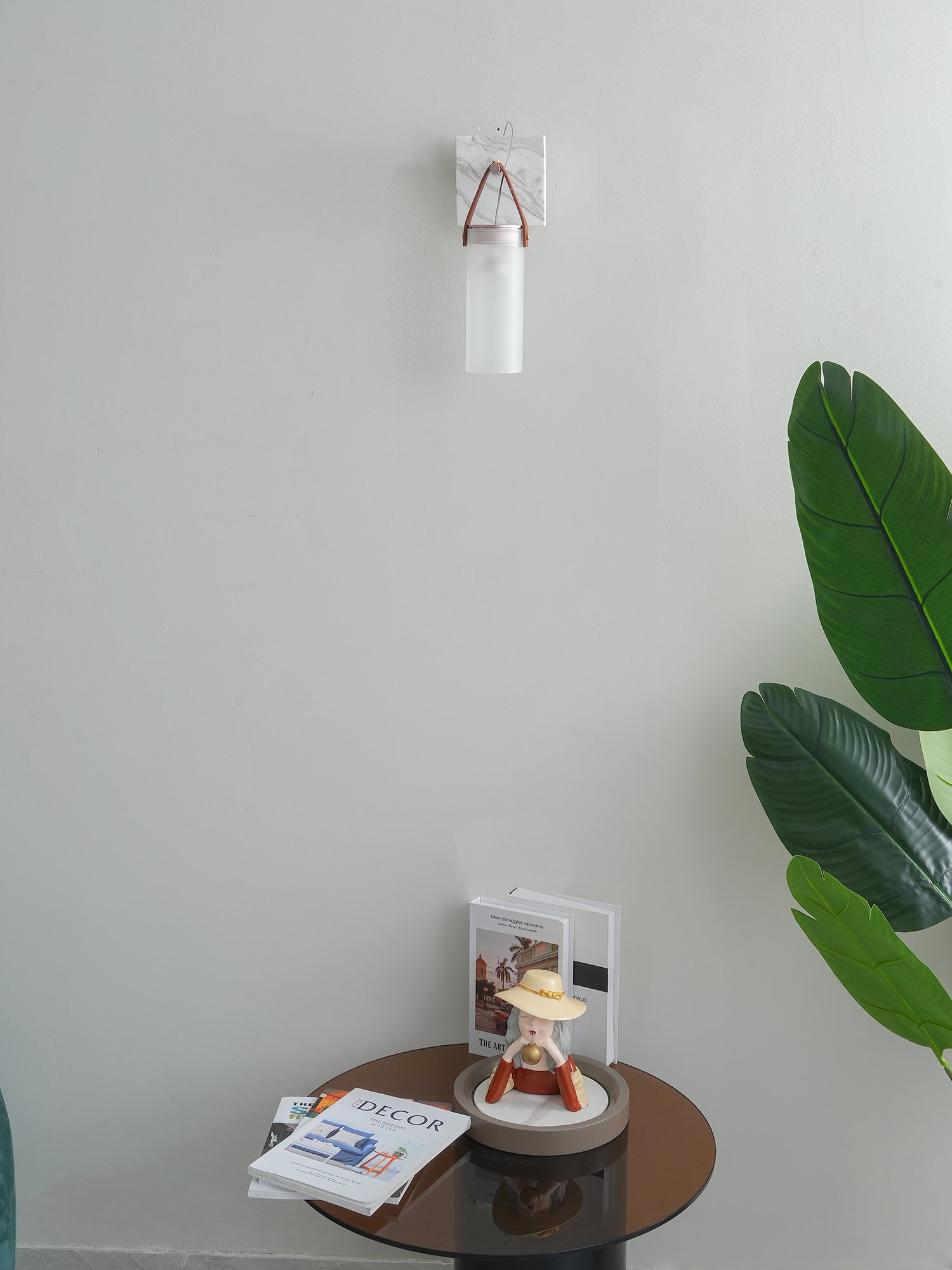 RAVENSHIRE ARCHED GLASS WALL SCONCE