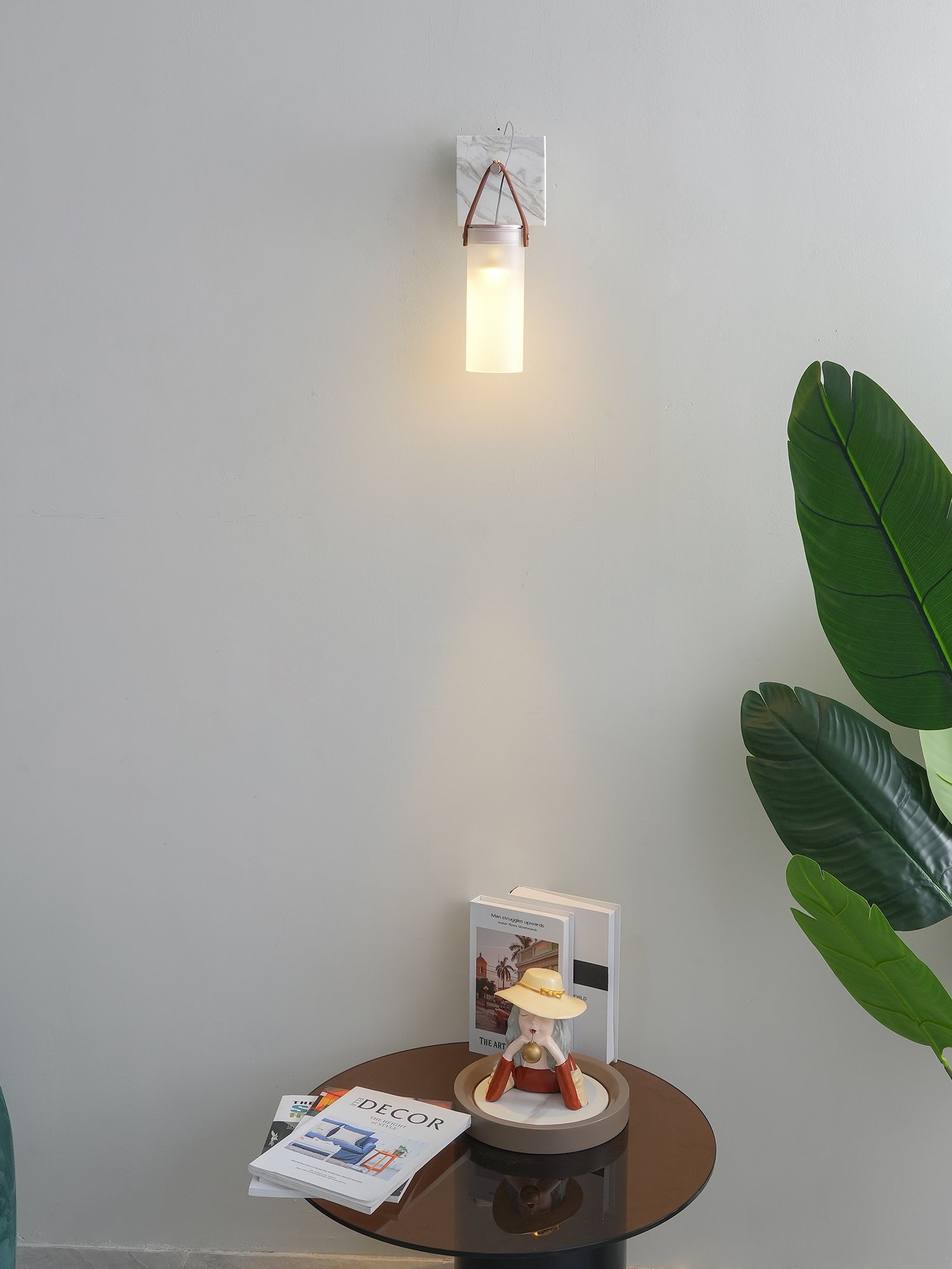 RAVENSHIRE ARCHED GLASS WALL SCONCE